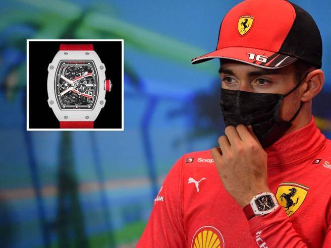 L'orologio Richard Mille di Leclerc è passato per Napoli per poi finire in Spagna