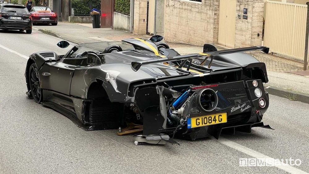 Incidente Zonda HP Barchetta