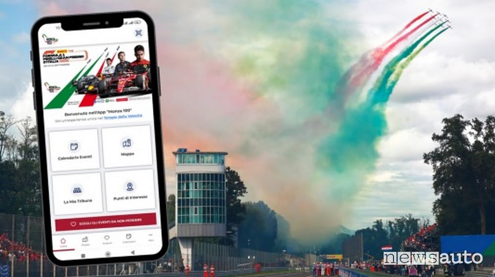F1 app Monza 100