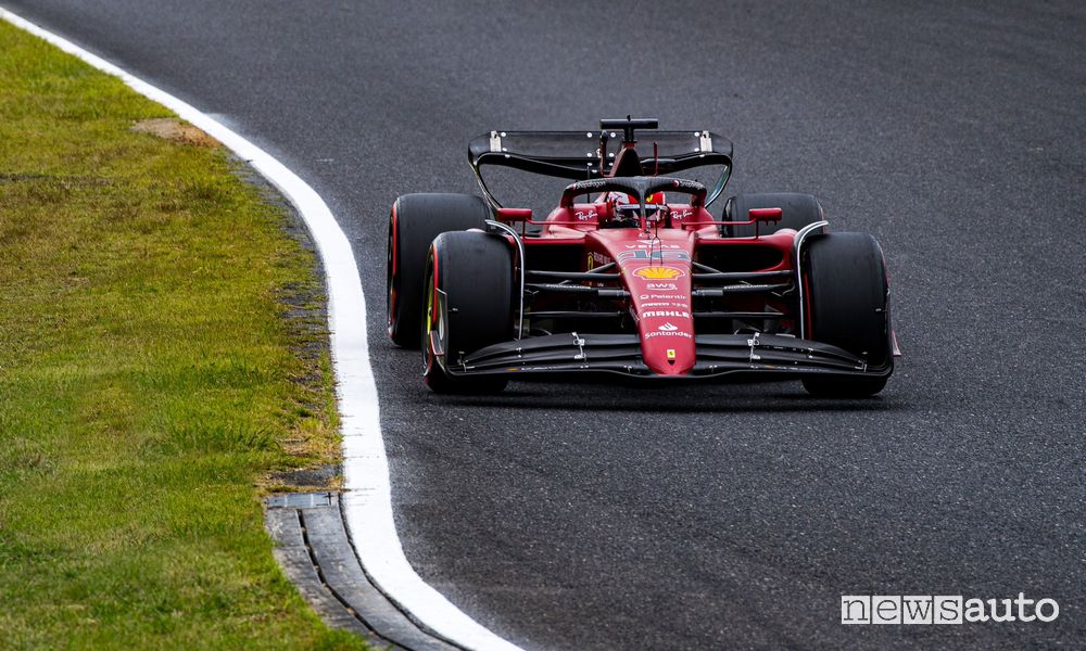 Qualifiche F1 Gp Giappone 2022 Ferrari Leclerc
