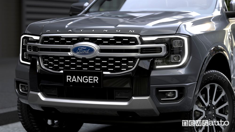 Ford Ranger Platinum pick-up paraurti anteriore