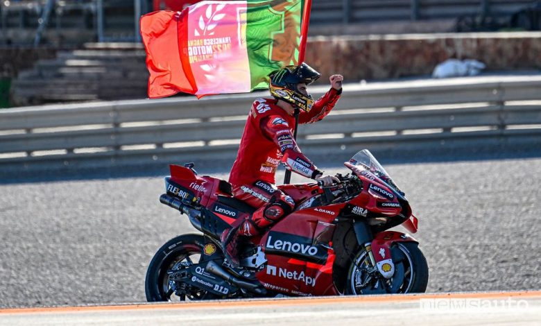 MotoGP Valencia 2022, Bagnaia e Ducati Campioni
