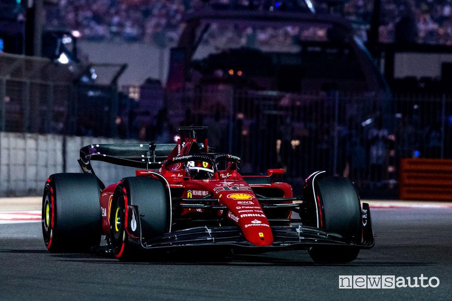 F1 Gp bu Dhabi 2022 Ferrari Charles Leclerc