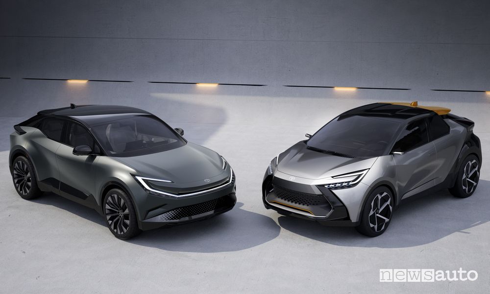 Toyota C-HR Prologue e bZ Compact SUV Concept