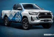 Toyota Hilux idrogeno, pick-up 4x4 fuel cell