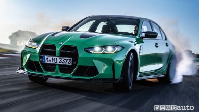 BMW M3 CS in drifting
