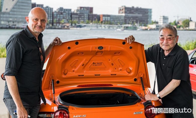 Designer Mazda Jo Stenuit e Tom Matano