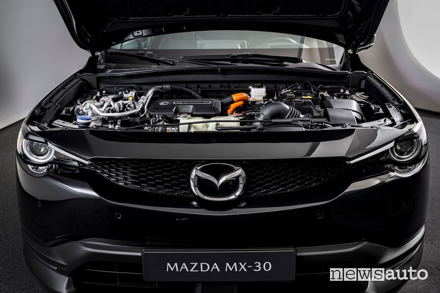 Mazda MX-30 e-Skyactiv R-EV motore rotativo