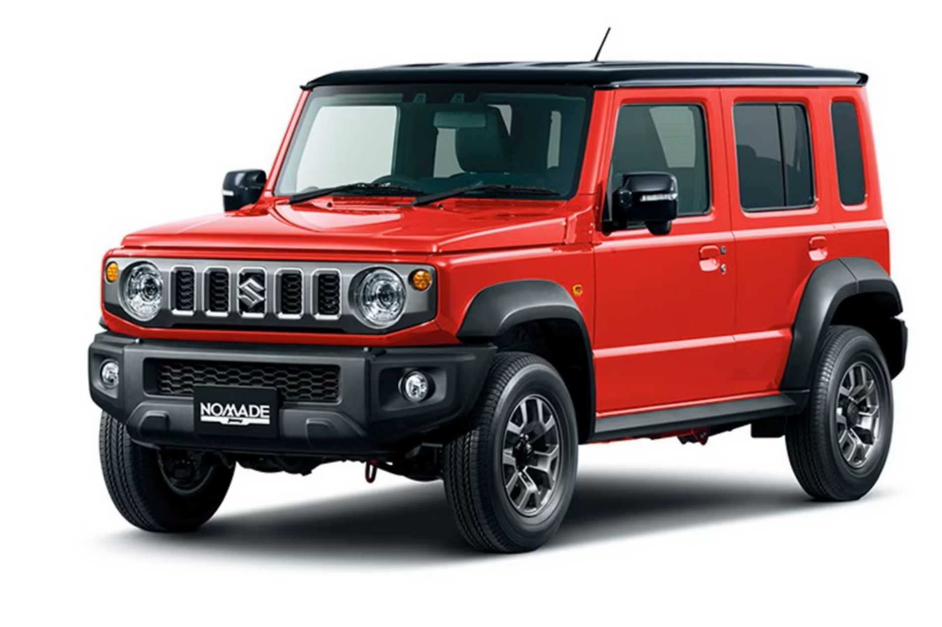 Nuovo Suzuki Jimny 5 porte, caratteristiche