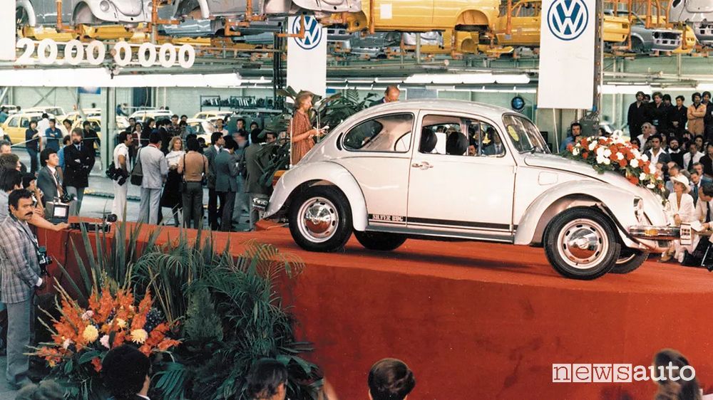 Maggiolino Volkswagen 1989 n. 20.000.000
