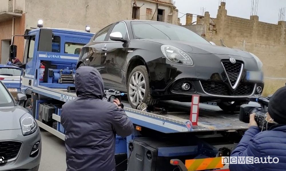 Alfa Romeo Giulietta Matteo Messina Denaro