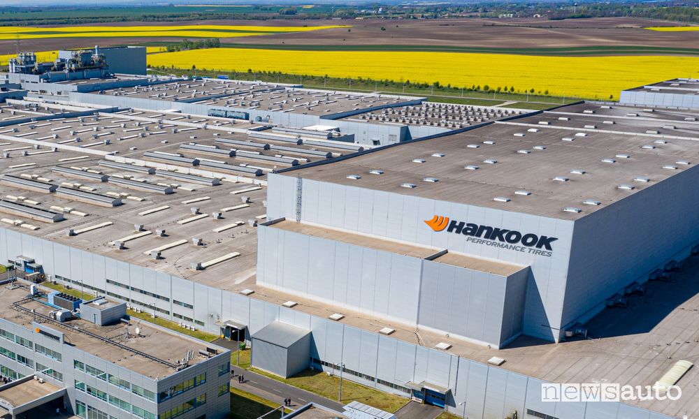 fabbrica europea di  Hankook in Ungheria