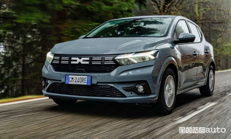 Dacia Sandero Streetway Eco-G GPL su strada