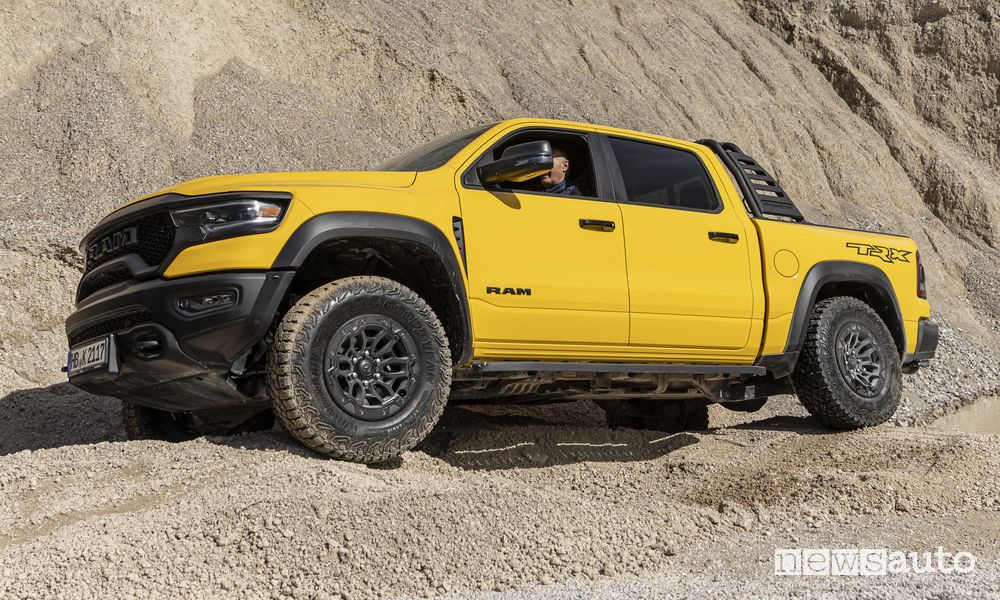 Ram 1500 TRX Havoc in off road