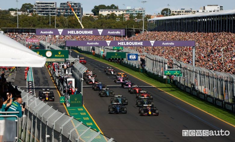 F1 orari tv Australia 2024, TV Sky, Now e TV8