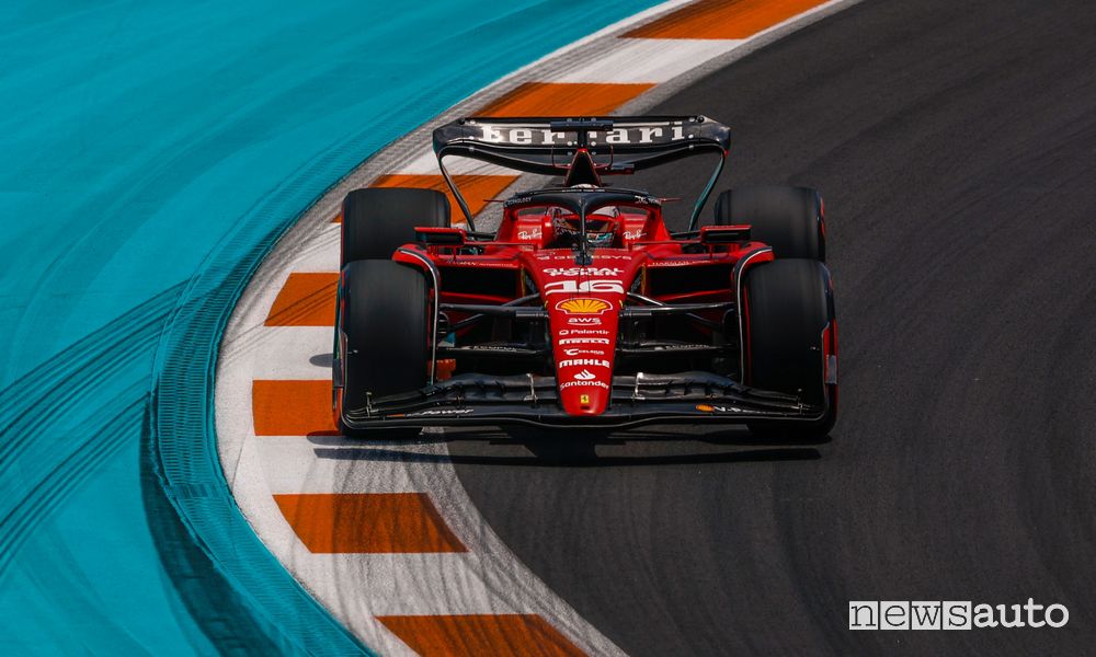 Qualifiche F1 Miami 2023 Ferrari Charles Leclerc