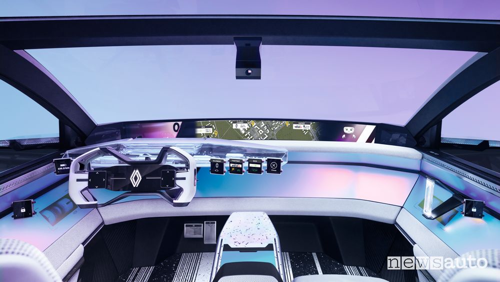 Concept-car Renault H1st vision pagamento in auto