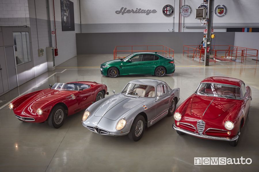 Alfa Romeo 1900 Sport Spider, 2000 Sportiva e 1900 Super Sprint alla Mille Miglia 2023