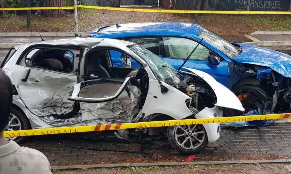 Incidente youtuber a Roma, bambino morta