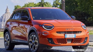 Nuova Fiat 600e La Prima anteriore 3/4