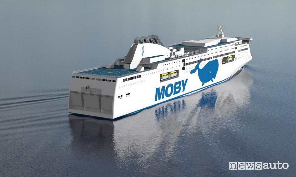Moby Fantasy caratteristiche del traghetto Olbia Livorno.  