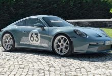 Porsche 911 S/T Heritage Design Package anteriore 3/4