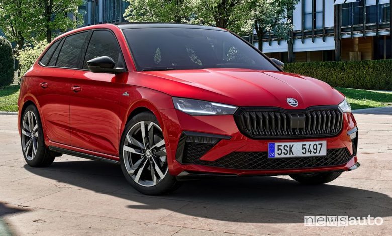 Nuova Skoda Scala Monte Carlo anteriore 3/4