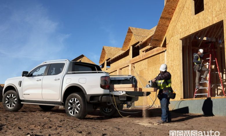 Pro Power Onboard per alimentare apparecchiature elettriche in cantiere