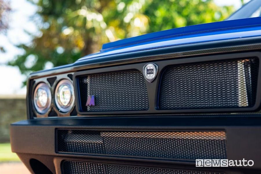 Lancia Delta Safarista griglia anteriore