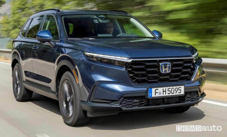 Honda CR-V e:HEV full Hybrid, una delle auto più vendute in America