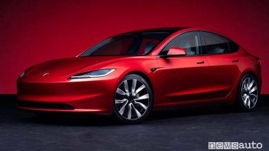 Nuova Tesla Model 3 Highland restyling