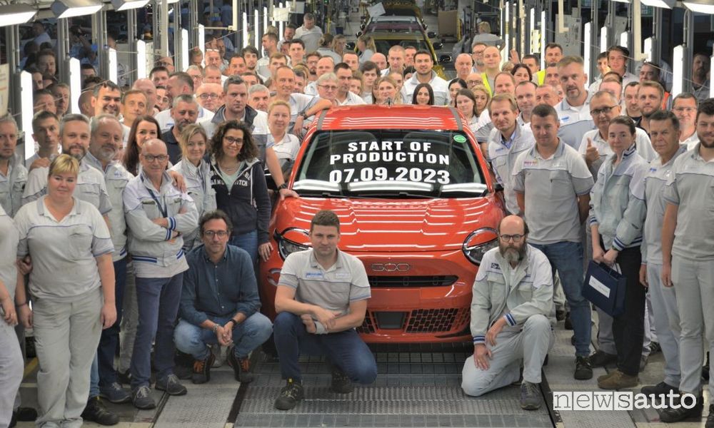 Nuova Fiat 600, inizia la produzione