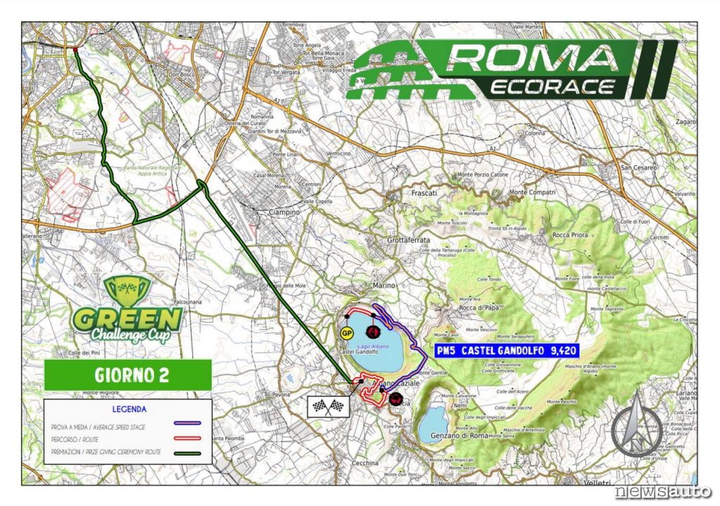 Prove speciali Roma Eco Race 2023 secondo giorno