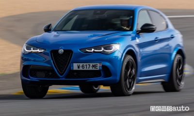 Alfa Romeo Stelvio Quadrifoglio in pista