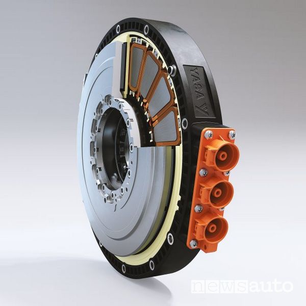 Kit REVR ibrido retrofit con motore elettrico assiale