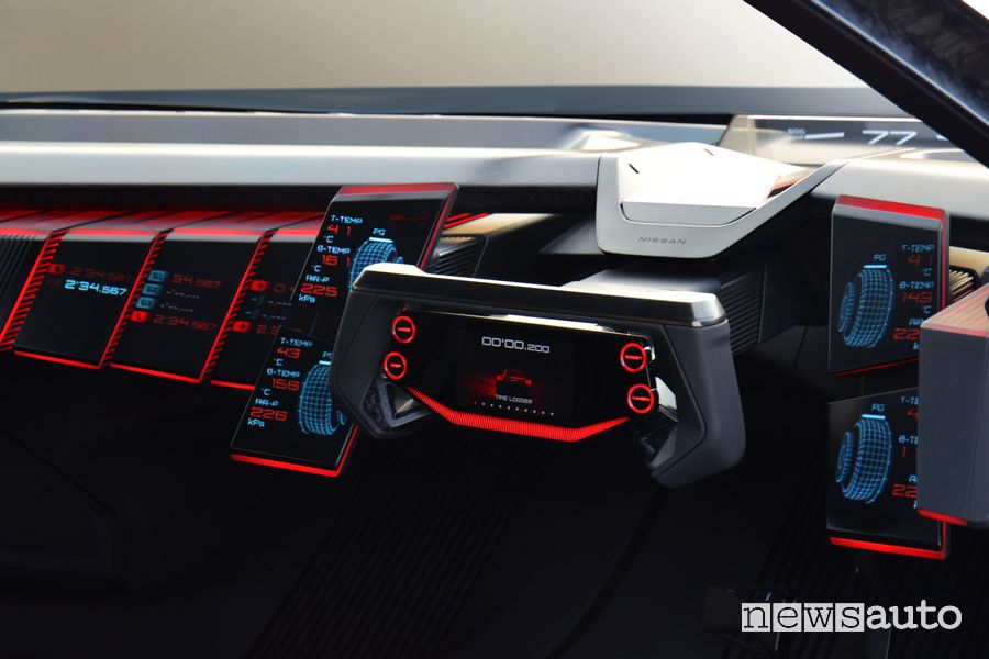 Nissan Hyper Force concept volante abitacolo