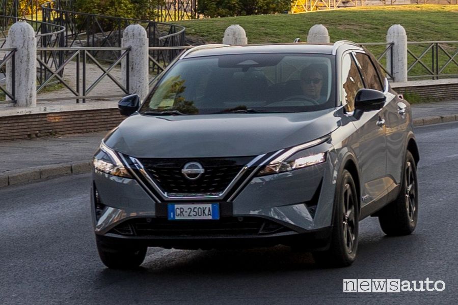 Nissan Qashqai ePower 90esimo su strada a Roma