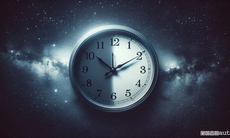 Orologio cambio ora, dalle 3 alle 2