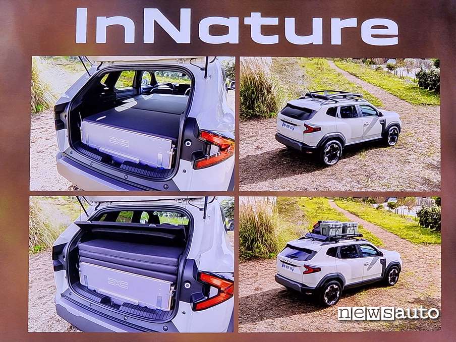 Dacia Duster 2024 accessori InNature