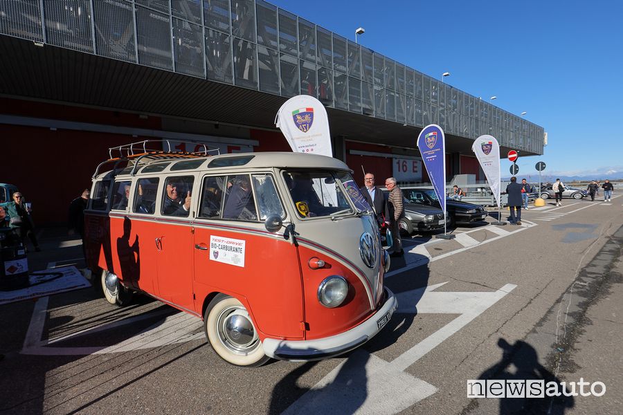 Milano AutoClassica 2023 test-drive biocarburanti
