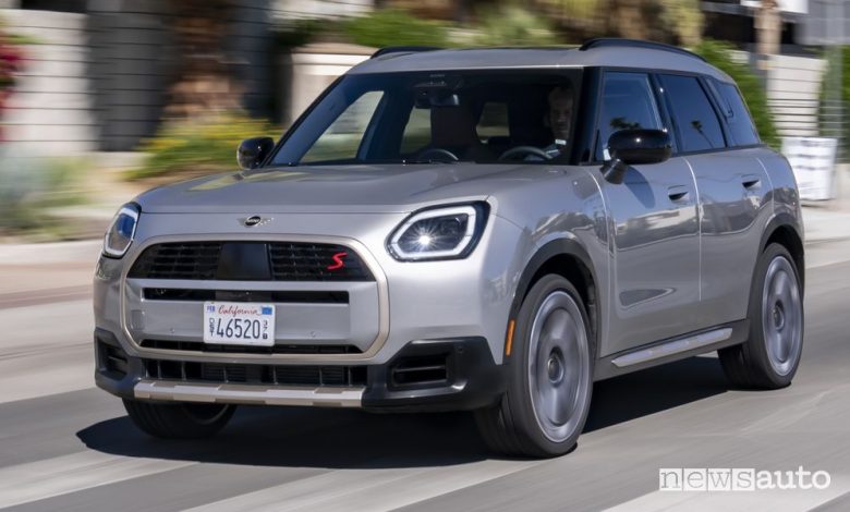 Mini Countryman S ALL4 su strada