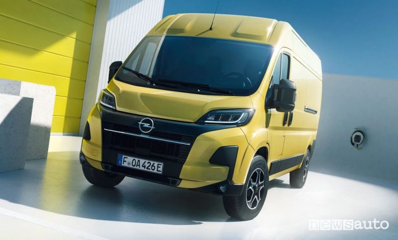 Nuovo Opel Movano Electric