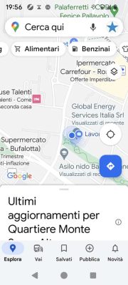 Google Maps benzinaio aperto