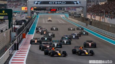 F1 orari tv Abu Dhabi 2023, TV Sky, Now e TV8
