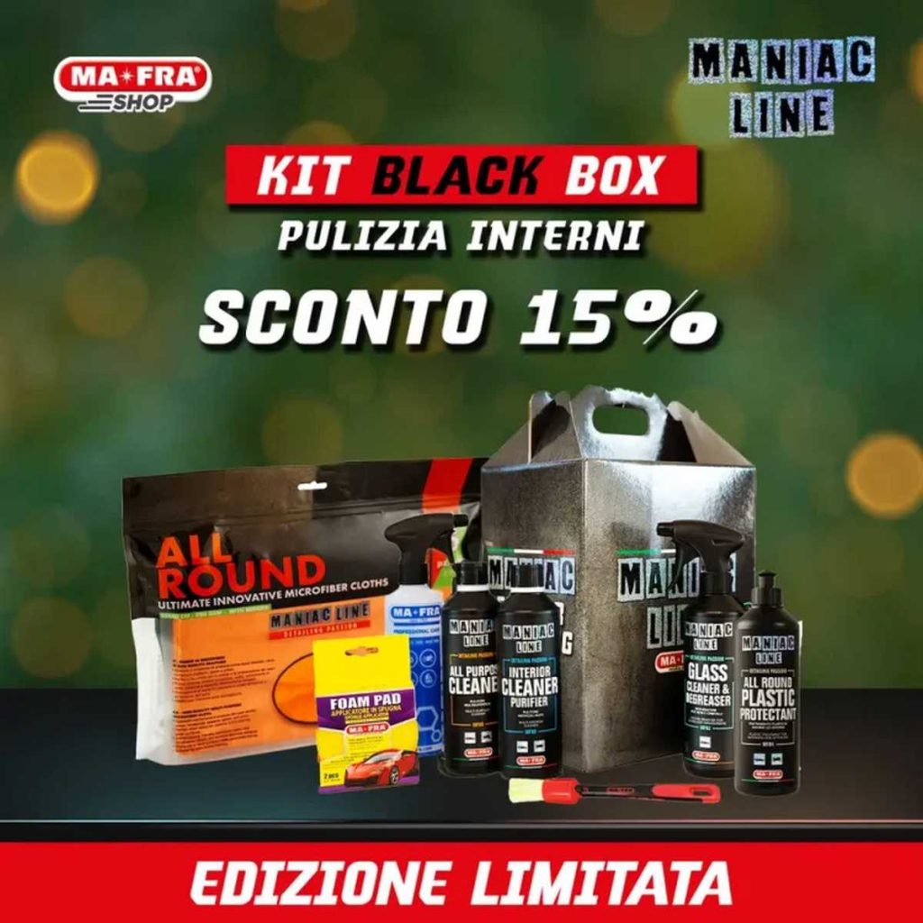 Black Box Pulizia Interni Maniac Line