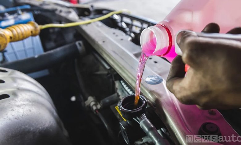 Liquido di raffreddamento motore