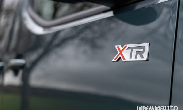 Logo XTR della serie speciale Citroën