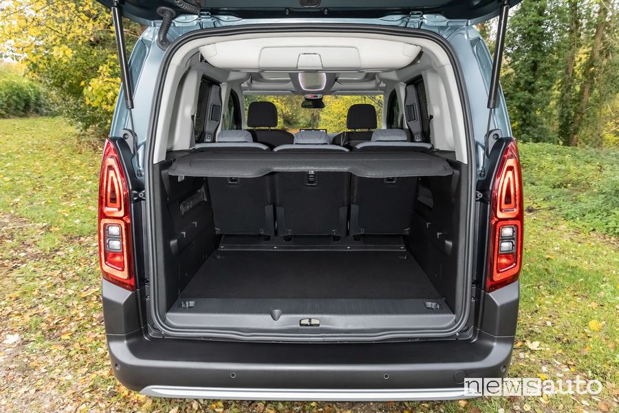Nuovo Citroen e-Berlingo XTR bagagliaio