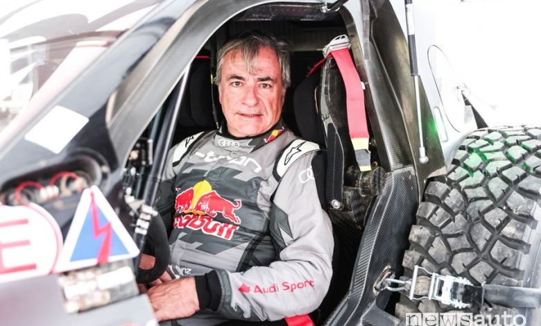 Carlos Sainz pilota Audi alla Dakar 2024