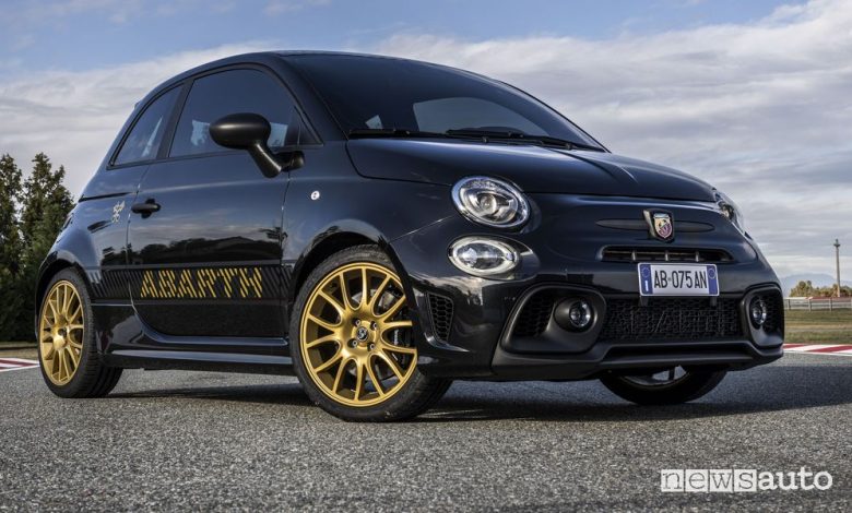 Abarth 695 75° Anniversario anteriore 3/4